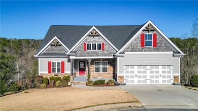 Make this Stunning Craftsman-Style Ranch your New Home and on The Highlands Course at Lake Arrowhead in Georgia - for sale on GolfHomes.com, golf home, golf lot