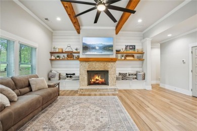 Custom Built in 2021, master on main, level wooded backyard on on Royal Lakes Golf and Country Club in Georgia - for sale on GolfHomes.com, golf home, golf lot