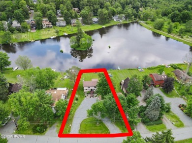Charming Lakefront Home on Brooks Lake in The Hideout!Are you on The Hideout Golf in Pennsylvania - for sale on GolfHomes.com, golf home, golf lot