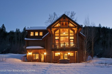 Well maintained 4-bedroom, 4.5-bath Teton Springs Cabin adjacent on Teton Springs Resort and Club in Idaho - for sale on GolfHomes.com, golf home, golf lot
