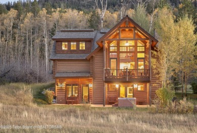 Well maintained 4-bedroom, 4.5-bath Teton Springs Cabin adjacent on Teton Springs Resort and Club in Idaho - for sale on GolfHomes.com, golf home, golf lot