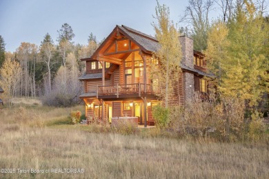 Well maintained 4-bedroom, 4.5-bath Teton Springs Cabin adjacent on Teton Springs Resort and Club in Idaho - for sale on GolfHomes.com, golf home, golf lot