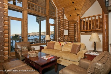 Well maintained 4-bedroom, 4.5-bath Teton Springs Cabin adjacent on Teton Springs Resort and Club in Idaho - for sale on GolfHomes.com, golf home, golf lot