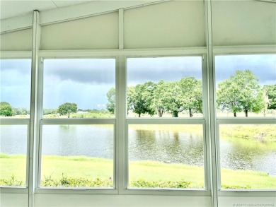 Panoramic view on the Golf Course and Pond! Gorgeous decorating on Indianwood Golf and Country Club in Florida - for sale on GolfHomes.com, golf home, golf lot