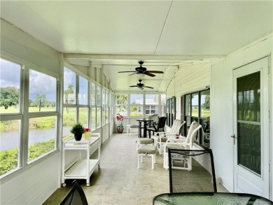 Panoramic view on the Golf Course and Pond! Gorgeous decorating on Indianwood Golf and Country Club in Florida - for sale on GolfHomes.com, golf home, golf lot