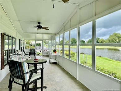 Panoramic view on the Golf Course and Pond! Gorgeous decorating on Indianwood Golf and Country Club in Florida - for sale on GolfHomes.com, golf home, golf lot