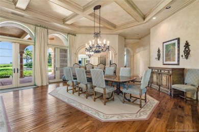 This Mediterranean estate seamlessly blends old-world charm w on Sailfish Point Golf Club, Inc. in Florida - for sale on GolfHomes.com, golf home, golf lot