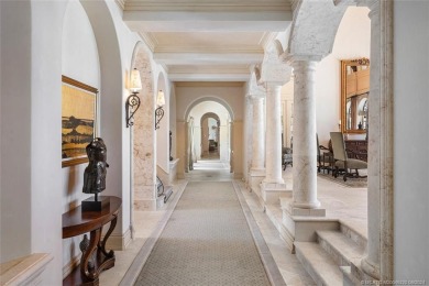 This Mediterranean estate seamlessly blends old-world charm w on Sailfish Point Golf Club, Inc. in Florida - for sale on GolfHomes.com, golf home, golf lot