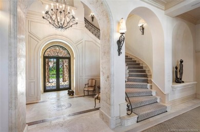 This Mediterranean estate seamlessly blends old-world charm w on Sailfish Point Golf Club, Inc. in Florida - for sale on GolfHomes.com, golf home, golf lot