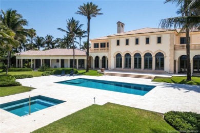 This Mediterranean estate seamlessly blends old-world charm w on Sailfish Point Golf Club, Inc. in Florida - for sale on GolfHomes.com, golf home, golf lot