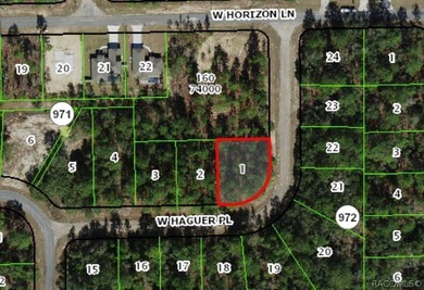 Buildable Lot in Citrus Springs presenting an excellent on Citrus Springs Country Club in Florida - for sale on GolfHomes.com, golf home, golf lot