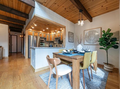 This beautiful three-bedroom, two-bath A-frame cabin perfectly on Tahoe Donner Golf Course in California - for sale on GolfHomes.com, golf home, golf lot