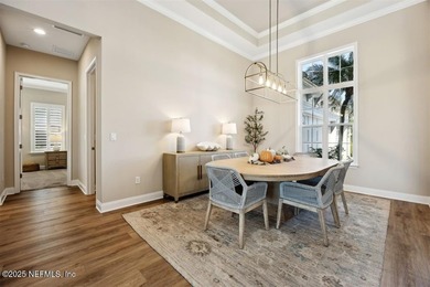 Step inside this stunning Egret V by ICI Homes, offering 4 on Amelia National Golf and Country Club in Florida - for sale on GolfHomes.com, golf home, golf lot