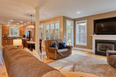This Stately, all brick colonial is situated on over 1/2 acre on Pete Dye River Course of Virginia Tech in Virginia - for sale on GolfHomes.com, golf home, golf lot