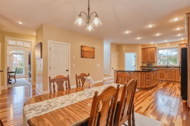 This Stately, all brick colonial is situated on over 1/2 acre on Pete Dye River Course of Virginia Tech in Virginia - for sale on GolfHomes.com, golf home, golf lot