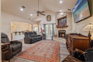 Situated on the 3rd green in the prestigious Falconhead Resort & on Falconhead Resort and Country Club in Oklahoma - for sale on GolfHomes.com, golf home, golf lot