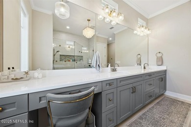 Step inside this stunning Egret V by ICI Homes, offering 4 on Amelia National Golf and Country Club in Florida - for sale on GolfHomes.com, golf home, golf lot