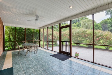 This Stately, all brick colonial is situated on over 1/2 acre on Pete Dye River Course of Virginia Tech in Virginia - for sale on GolfHomes.com, golf home, golf lot