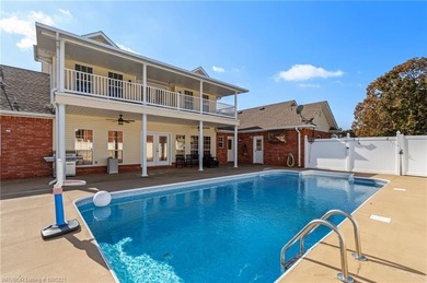 Welcome to your very own everyday retreat. Overlooking the River on Eagle Crest Golf Course in Arkansas - for sale on GolfHomes.com, golf home, golf lot