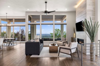 Perched on a corner lot in the sought-after El Paseo community on Warm Springs Golf Club in Idaho - for sale on GolfHomes.com, golf home, golf lot
