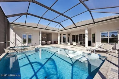 Step inside this stunning Egret V by ICI Homes, offering 4 on Amelia National Golf and Country Club in Florida - for sale on GolfHomes.com, golf home, golf lot