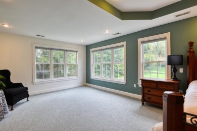 This Stately, all brick colonial is situated on over 1/2 acre on Pete Dye River Course of Virginia Tech in Virginia - for sale on GolfHomes.com, golf home, golf lot