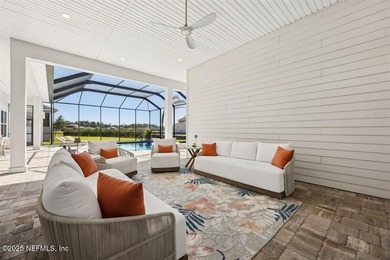 Step inside this stunning Egret V by ICI Homes, offering 4 on Amelia National Golf and Country Club in Florida - for sale on GolfHomes.com, golf home, golf lot