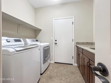 Nestled in the heart of Gold Canyon, this stunning custom home on Superstition Mountain Club - Lost Gold in Arizona - for sale on GolfHomes.com, golf home, golf lot