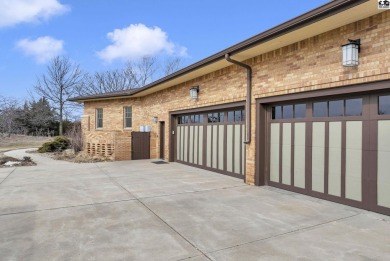 This unique Prairie-Style Craftsman home on 6 acres sits on Prairie Dunes Country Club in Kansas - for sale on GolfHomes.com, golf home, golf lot