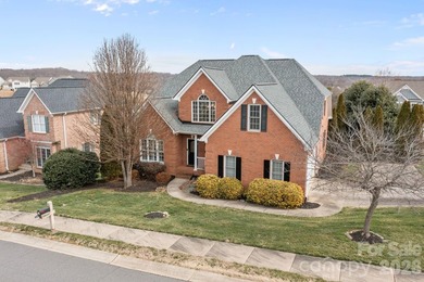 Stunning, custom-built full brick home perfectly positioned with on Fox Den Country Club in North Carolina - for sale on GolfHomes.com, golf home, golf lot