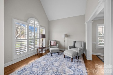 Stunning, custom-built full brick home perfectly positioned with on Fox Den Country Club in North Carolina - for sale on GolfHomes.com, golf home, golf lot