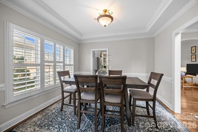 Stunning, custom-built full brick home perfectly positioned with on Fox Den Country Club in North Carolina - for sale on GolfHomes.com, golf home, golf lot