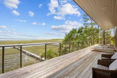 Modern elegance with stunning vistas that include not only Capn on The Seabrook Island Club in South Carolina - for sale on GolfHomes.com, golf home, golf lot