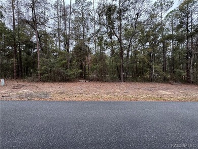 This beautiful 1/4-acre wooded homesite is in the established on Citrus Springs Country Club in Florida - for sale on GolfHomes.com, golf home, golf lot