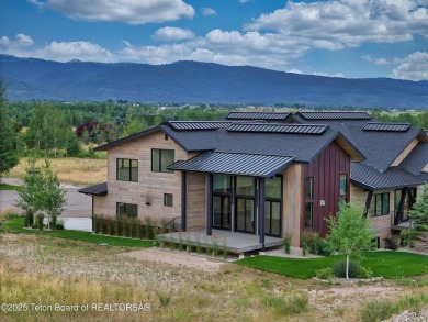 New modern ''twin'' home in Teton Reserve at the end of a on Teton Reserve in Idaho - for sale on GolfHomes.com, golf home, golf lot