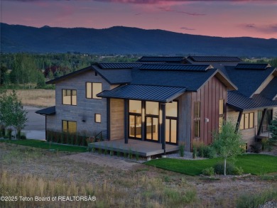 New modern ''twin'' home in Teton Reserve at the end of a on Teton Reserve in Idaho - for sale on GolfHomes.com, golf home, golf lot