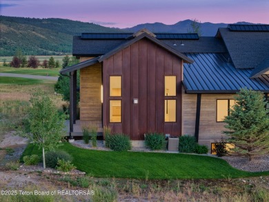 New modern ''twin'' home in Teton Reserve at the end of a on Teton Reserve in Idaho - for sale on GolfHomes.com, golf home, golf lot