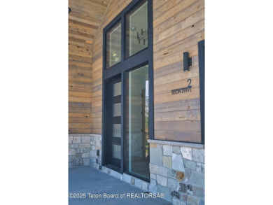 New modern ''twin'' home in Teton Reserve at the end of a on Teton Reserve in Idaho - for sale on GolfHomes.com, golf home, golf lot