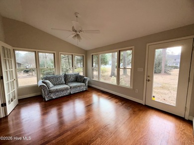 Welcome to this well-located, 4 bedroom 2.5 bath home nestled in on Scotch Meadows Country Club in North Carolina - for sale on GolfHomes.com, golf home, golf lot