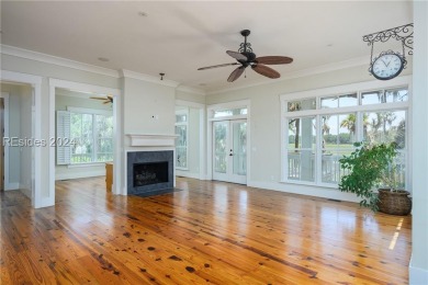 This quintessential Lowcountry Architectural Style Home, with on Callawassie Island Club in South Carolina - for sale on GolfHomes.com, golf home, golf lot