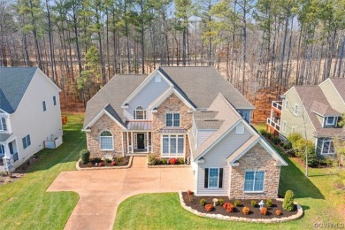 Crafted by one of Virginia's renowned custom builders, this home on Brickshire Golf Club in Virginia - for sale on GolfHomes.com, golf home, golf lot