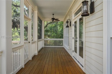 This quintessential Lowcountry Architectural Style Home, with on Callawassie Island Club in South Carolina - for sale on GolfHomes.com, golf home, golf lot