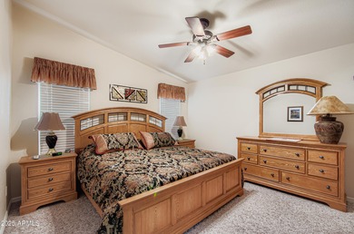 Welcome home to this charming corner lot, 2-bedroom, 2-bath on Viewpoint Golf Resort in Arizona - for sale on GolfHomes.com, golf home, golf lot