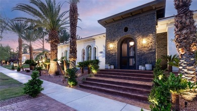 Discover a reimagined luxury masterpiece in guard-gated on TPC Las Vegas in Nevada - for sale on GolfHomes.com, golf home, golf lot