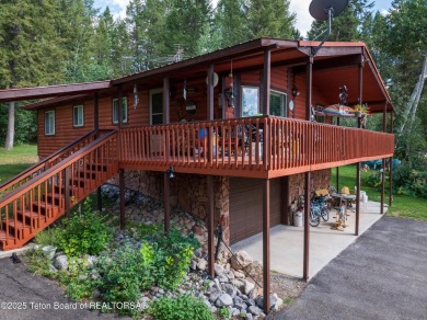 Tucked back on a secluded 1 acre lot sits this 3 bedroom 3 bath on Star Valley RV Golf Course in Wyoming - for sale on GolfHomes.com, golf home, golf lot
