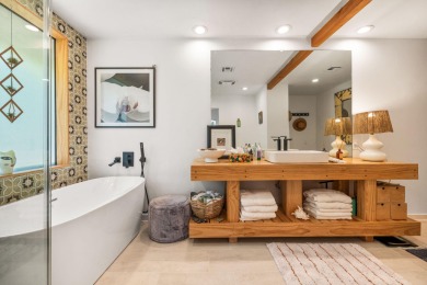 What a beauty! This spacious and very stylish 3 bedroom, 2  1/2 on Mission Hills Golf Club in California - for sale on GolfHomes.com, golf home, golf lot