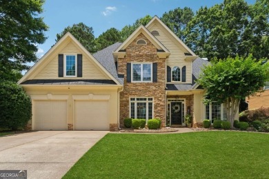 Stunning, executive home in the highly sought-after Apalachee on Trophy Club of Apalachee in Georgia - for sale on GolfHomes.com, golf home, golf lot