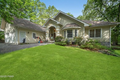 GOLF COURSE LIVING AT ITS FINEST!Tucked away on a peaceful on Lords Valley Country Club, Inc in Pennsylvania - for sale on GolfHomes.com, golf home, golf lot