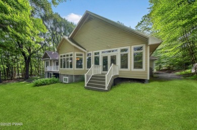 GOLF COURSE LIVING AT ITS FINEST!Tucked away on a peaceful on Lords Valley Country Club, Inc in Pennsylvania - for sale on GolfHomes.com, golf home, golf lot