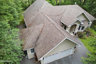 GOLF COURSE LIVING AT ITS FINEST!Tucked away on a peaceful on Lords Valley Country Club, Inc in Pennsylvania - for sale on GolfHomes.com, golf home, golf lot